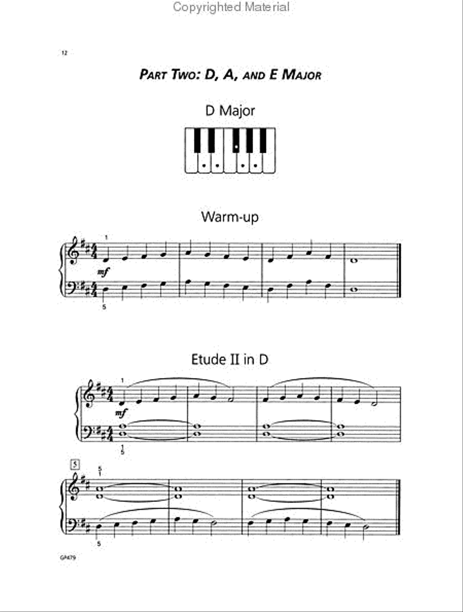 Beginning Piano Multi-Key Reading Piano Method scores gallery preview page 3