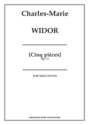Cinq pieces, Op. 71