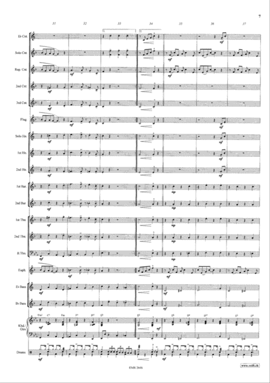 Maple Leaf Rag Brass Band scores gallery preview page 8