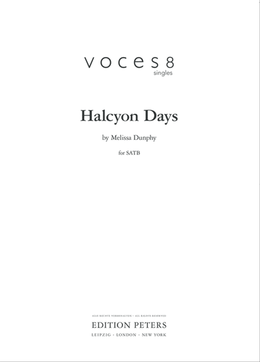 Halcyon Days image number null