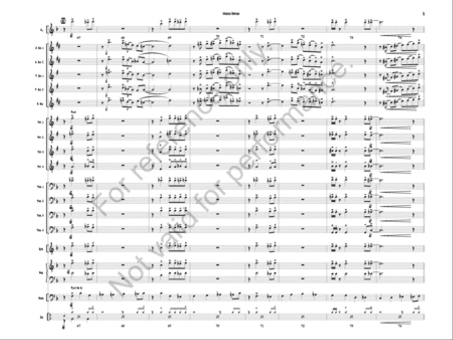 March Bopish Jazz Ensemble scores gallery preview page 11