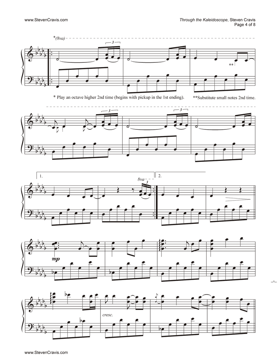 Through the Kaleidoscope Piano Method scores gallery preview page 4