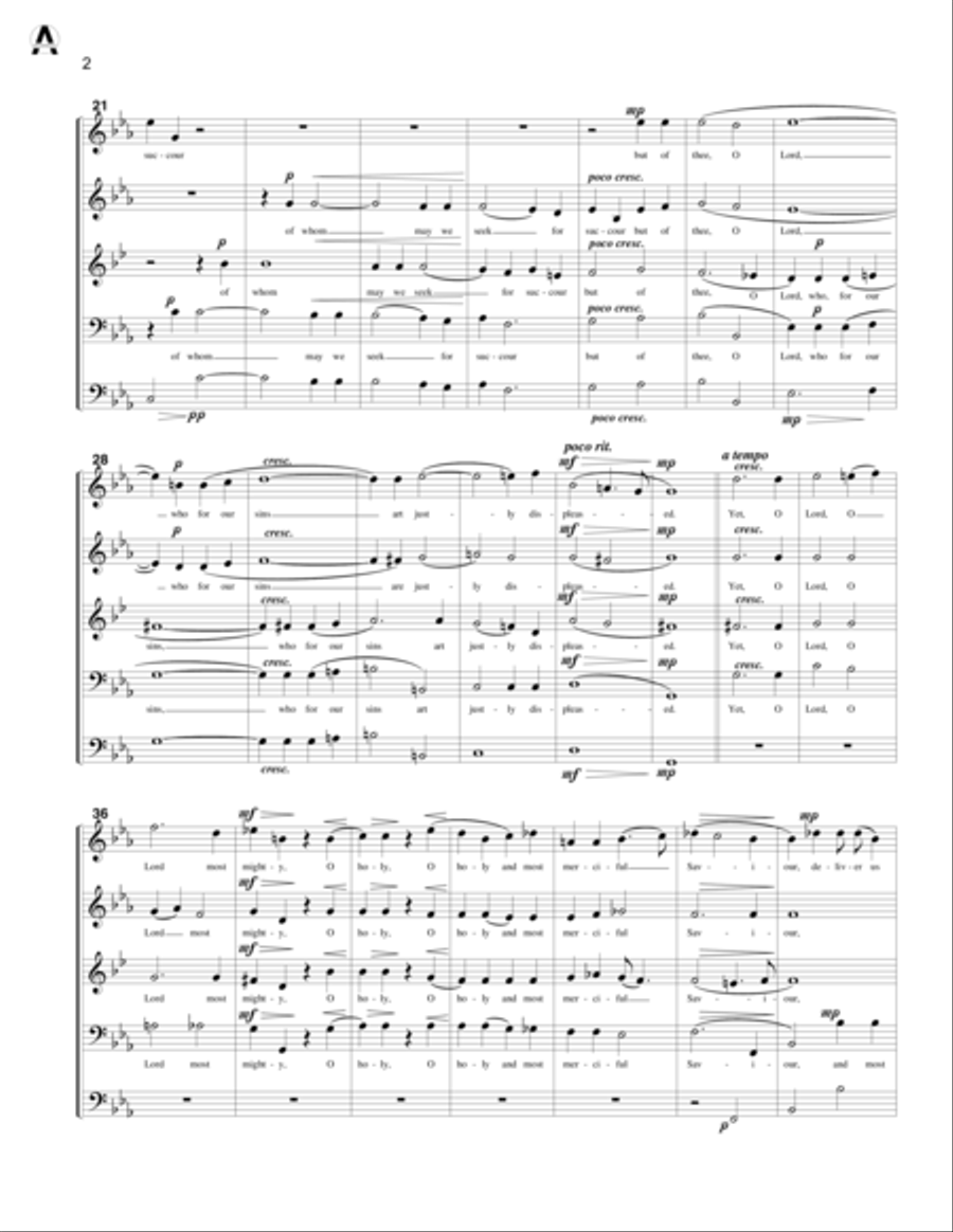 In the midst of life In the midst of life Brass Quintet scores gallery preview page 4