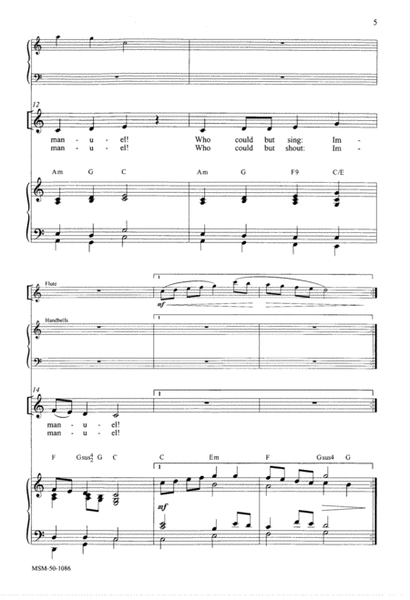 Peace Came to Earth (Downloadable Choral Score)