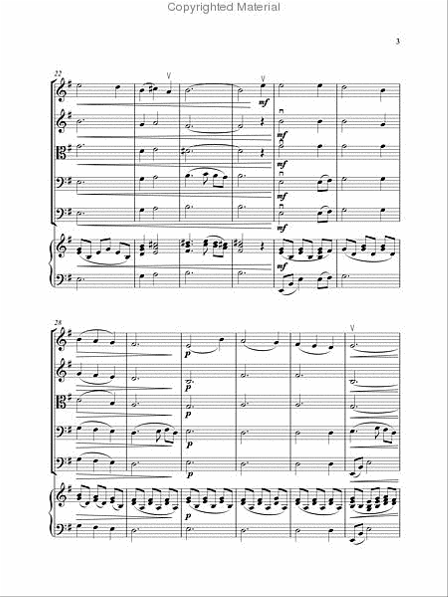 Fantasia on Scarborough Fair String Orchestra scores gallery preview page 5