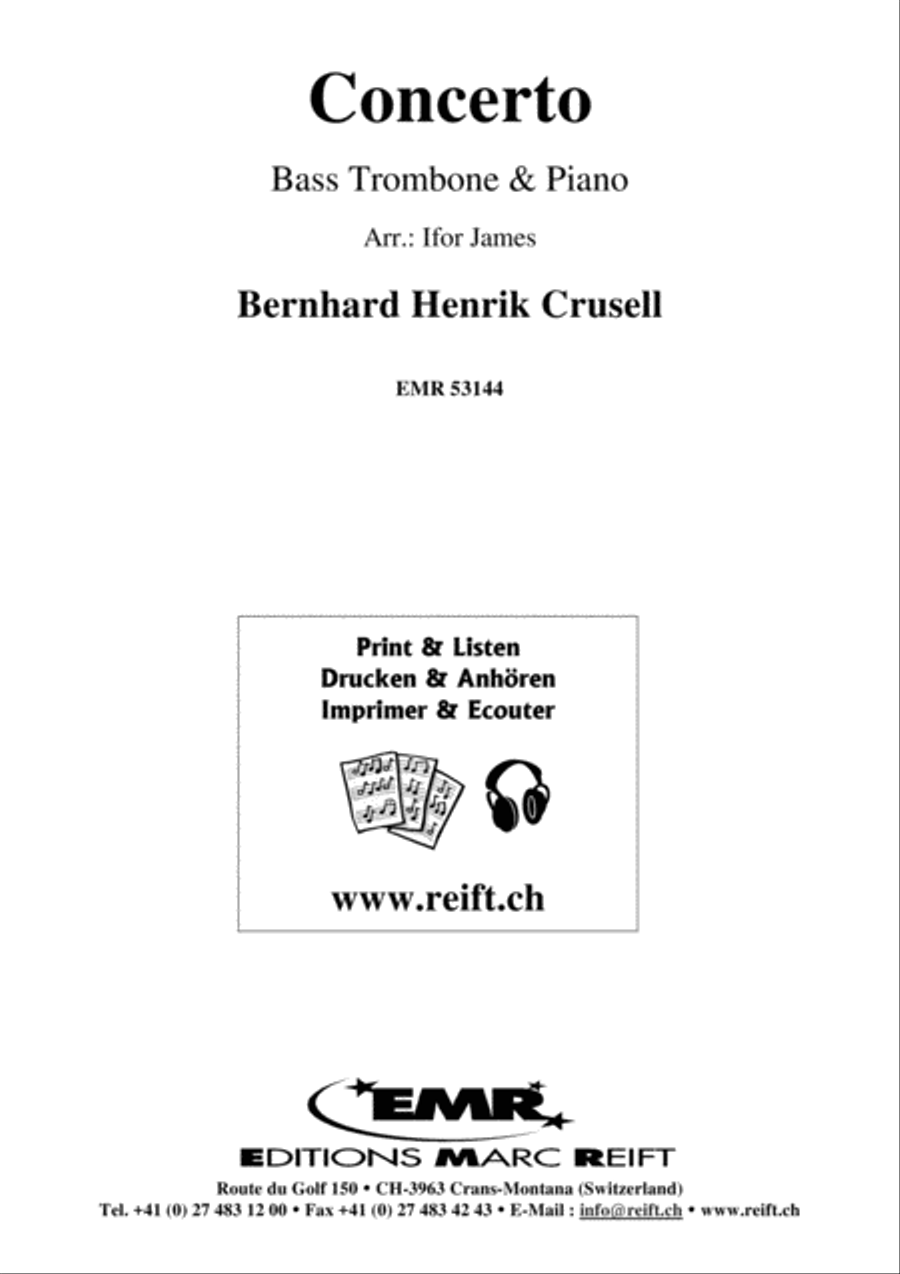 Concerto Concerto Bass Trombone scores gallery preview page 2