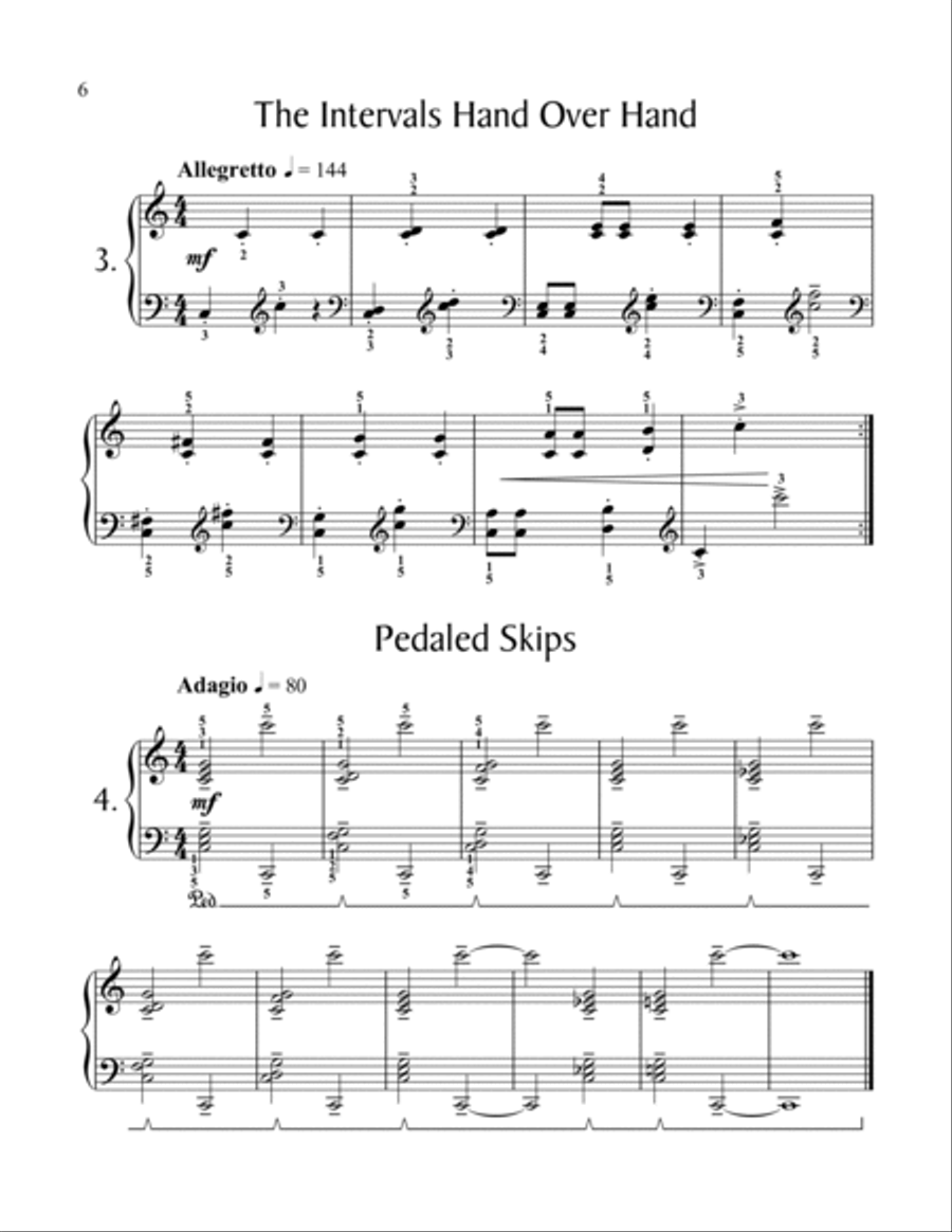 175 Exertudes, Book 1: Early Intermediate Piano Solo scores gallery preview page 4