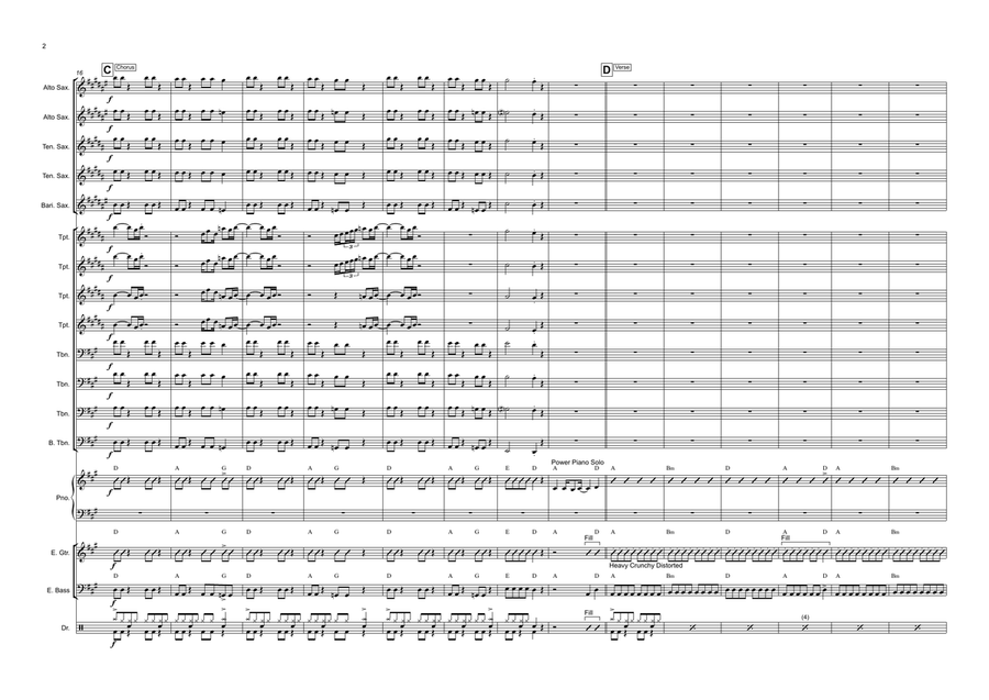 You And I Jazz Ensemble scores gallery preview page 2