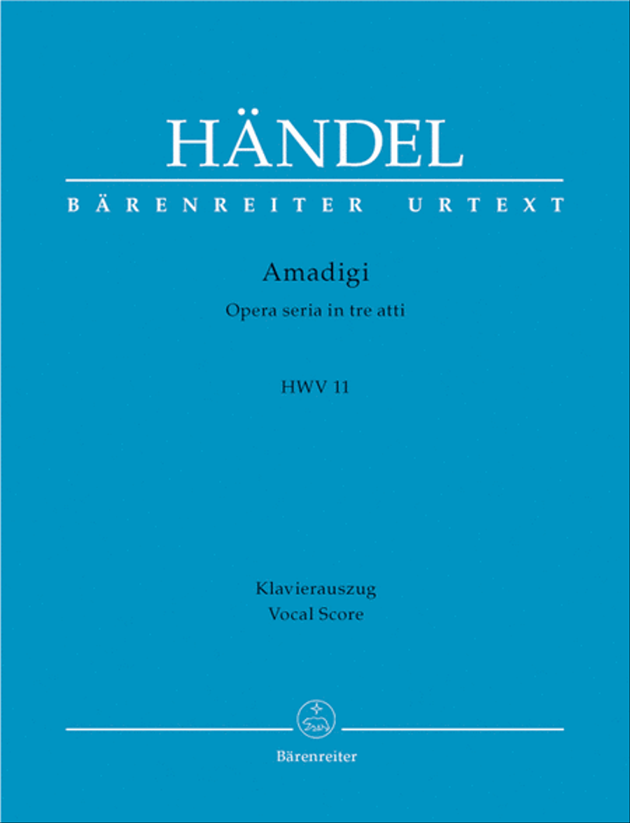 Amadigi HWV 11 Recorder scores gallery preview page 1