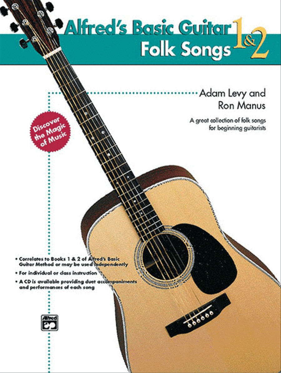 Alfred's Basic Guitar, Book 1 & 2 Acoustic Guitar scores gallery preview page 1