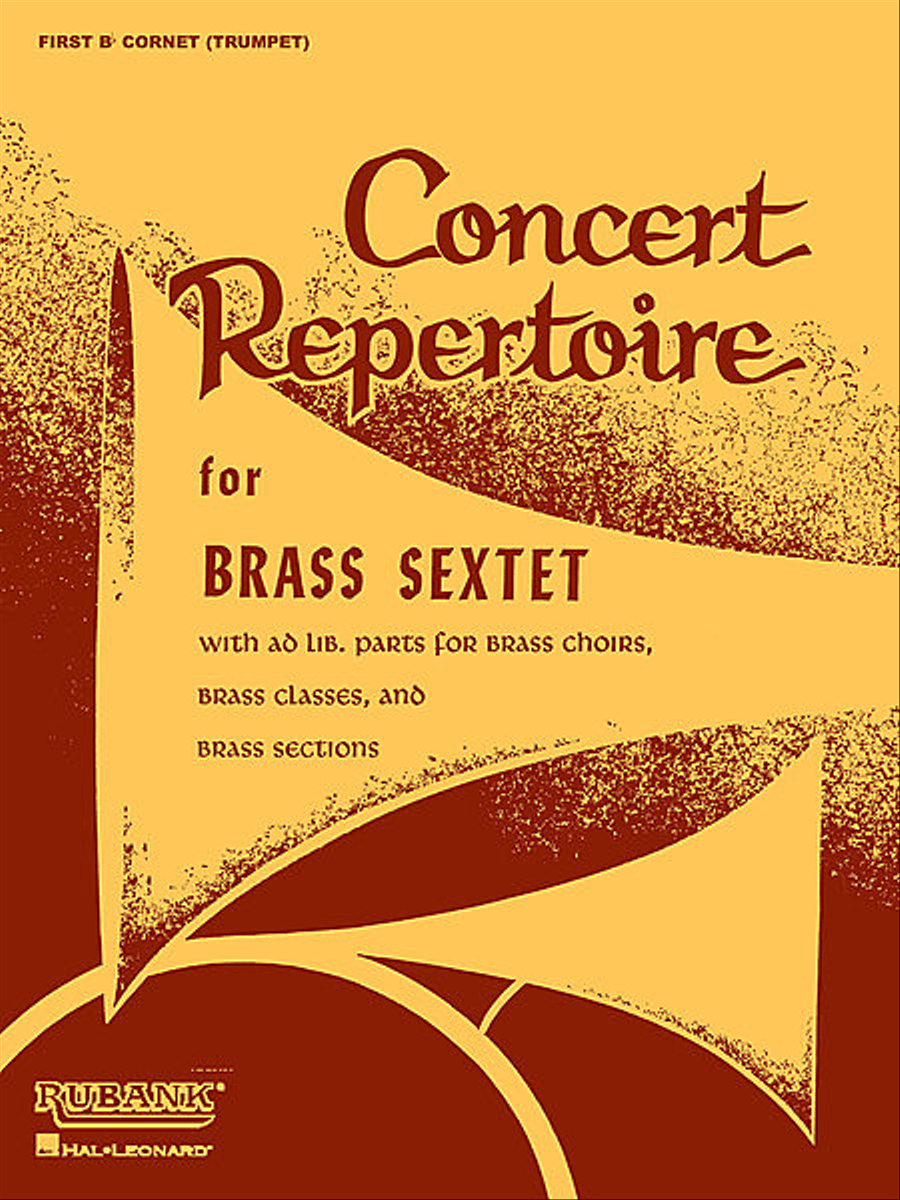Concert Repertoire for Brass Sextet Brass Ensemble scores gallery preview page 1