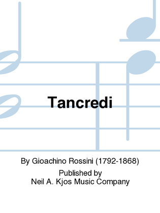 Book cover for Tancredi