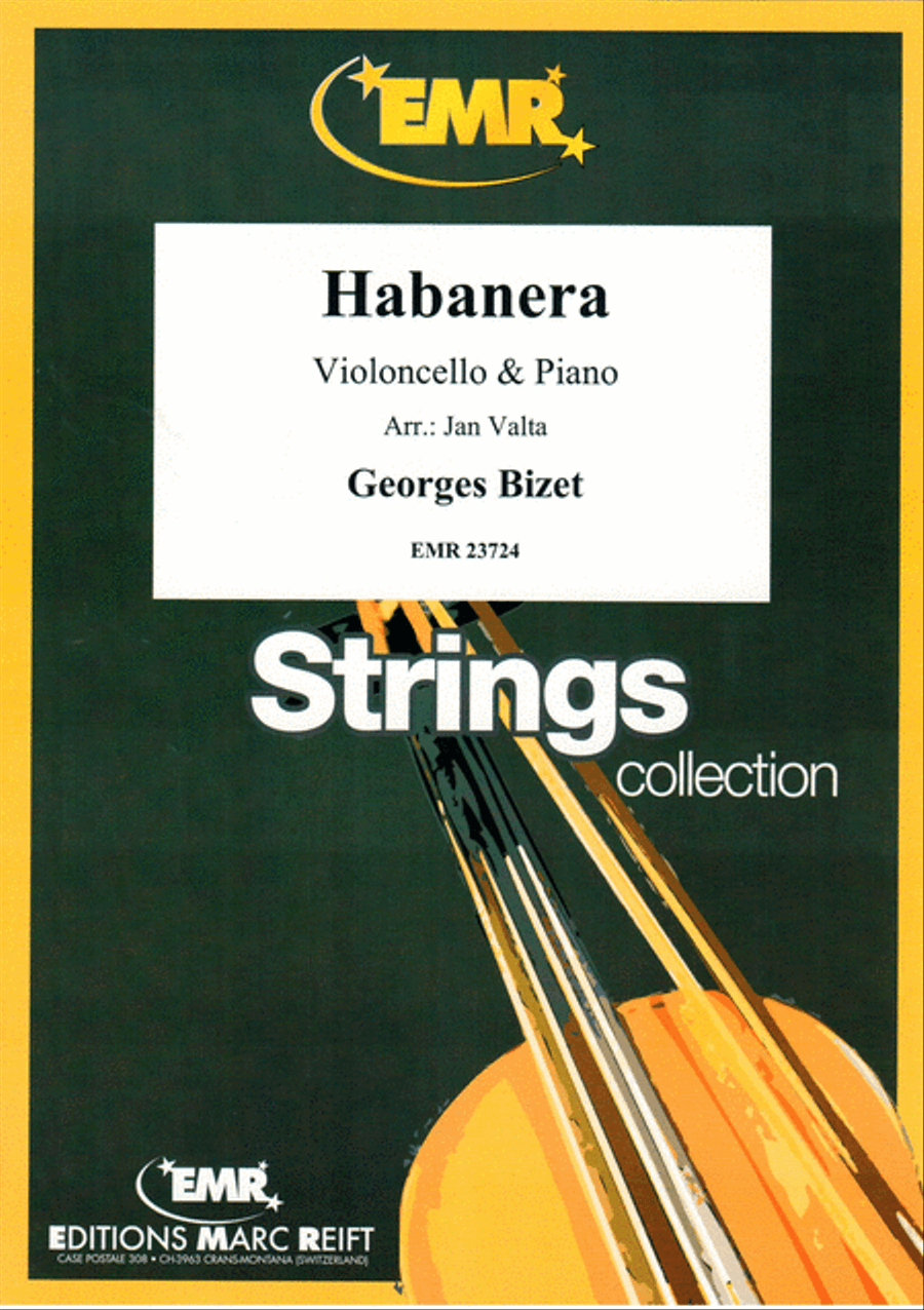 Habanera Piano Accompaniment scores gallery preview page 1