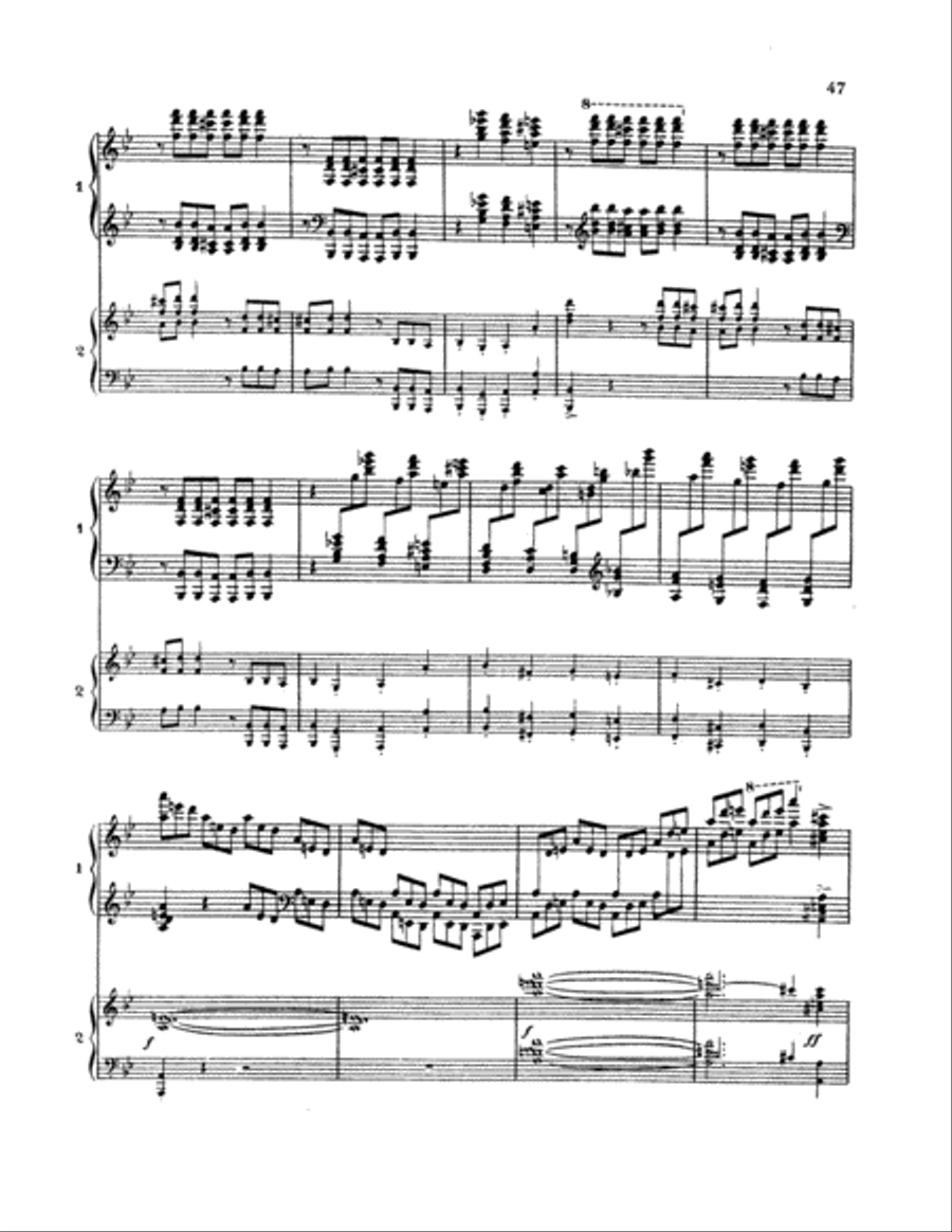 Saint-Saëns: Piano Concerto No. 2 in G Minor, Op. 22 Piano scores gallery preview page 6