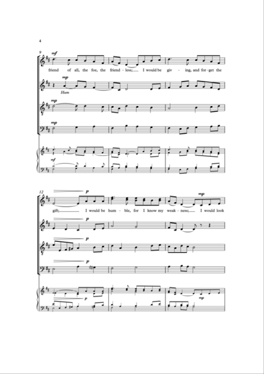 I would be true Divisi scores gallery preview page 3