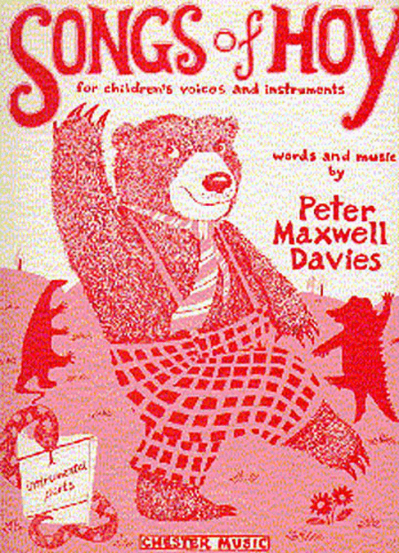 Peter Maxwell Davies: Songs Of Hoy Instrumental Parts