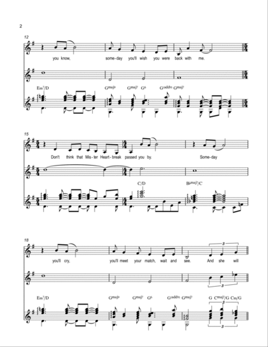 Don't Say I Didn't Tell You So Acoustic Guitar scores gallery preview page 2