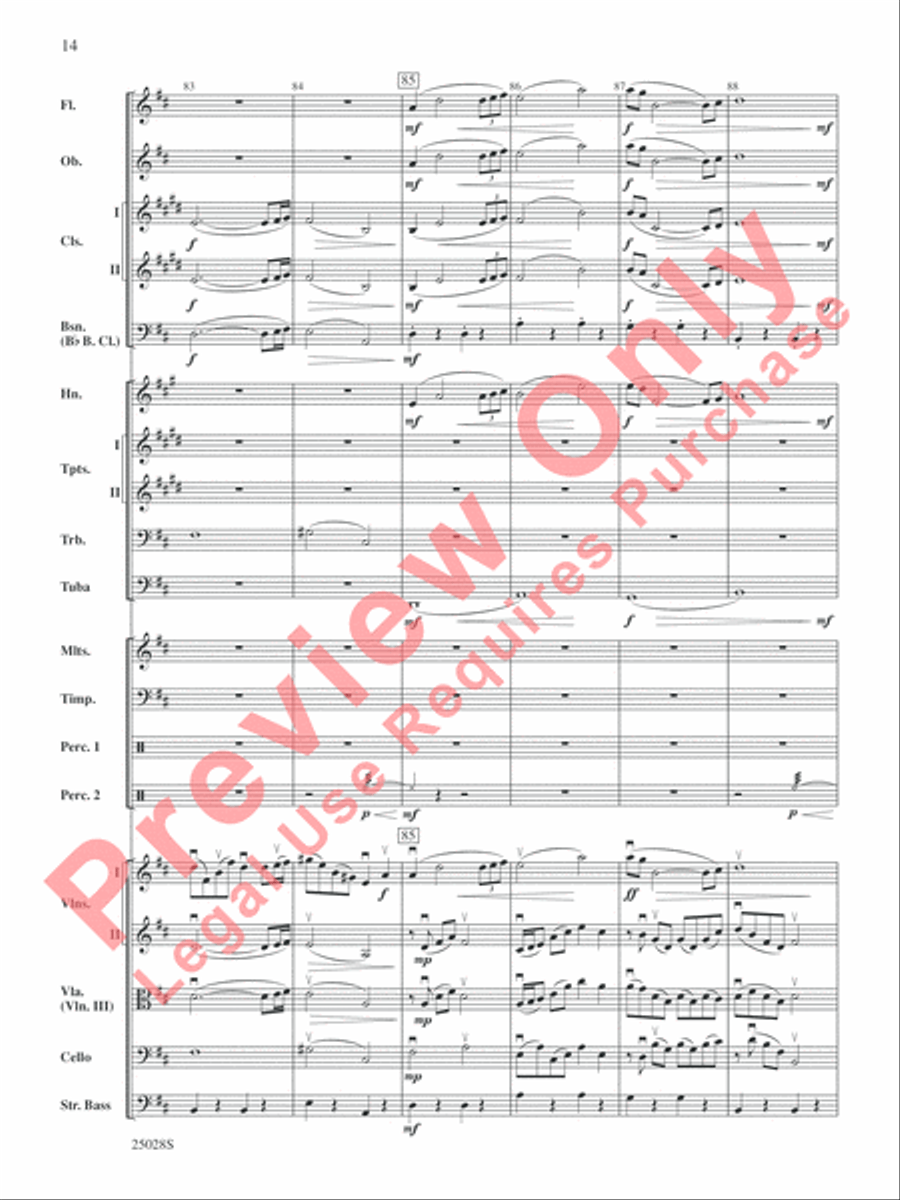 Harry Potter and the Goblet of Fire, Selections from Full Orchestra scores gallery preview page 15