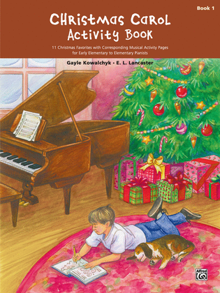 Book cover for Christmas Carol Activity Book, Book 1