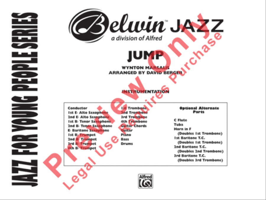 Jump Jump Jazz Ensemble scores gallery preview page 2