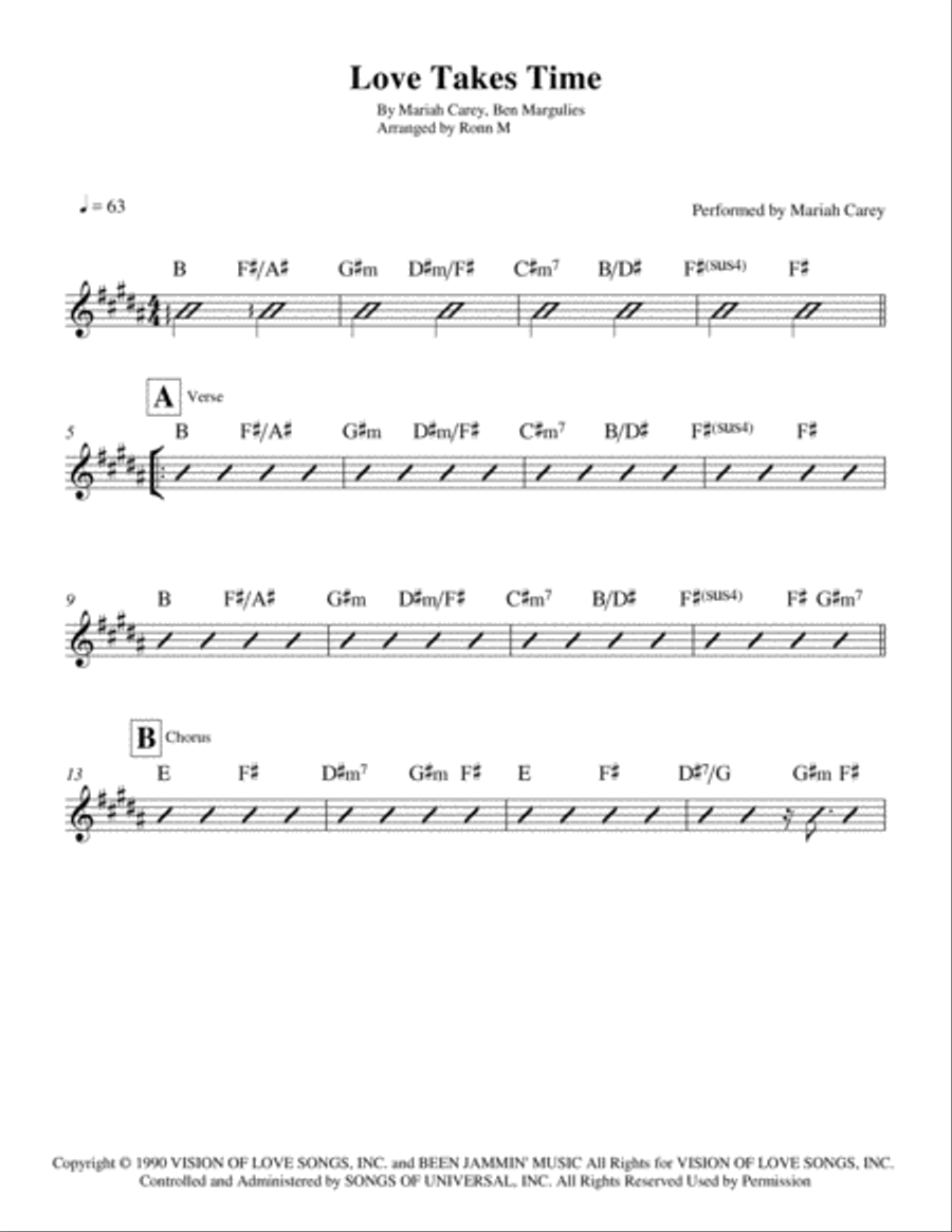 Love Takes Time Small Ensemble scores gallery preview page 2