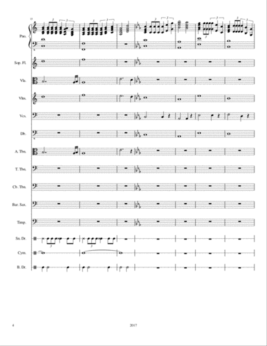 March of the Toy Soldier Large Ensemble scores gallery preview page 4
