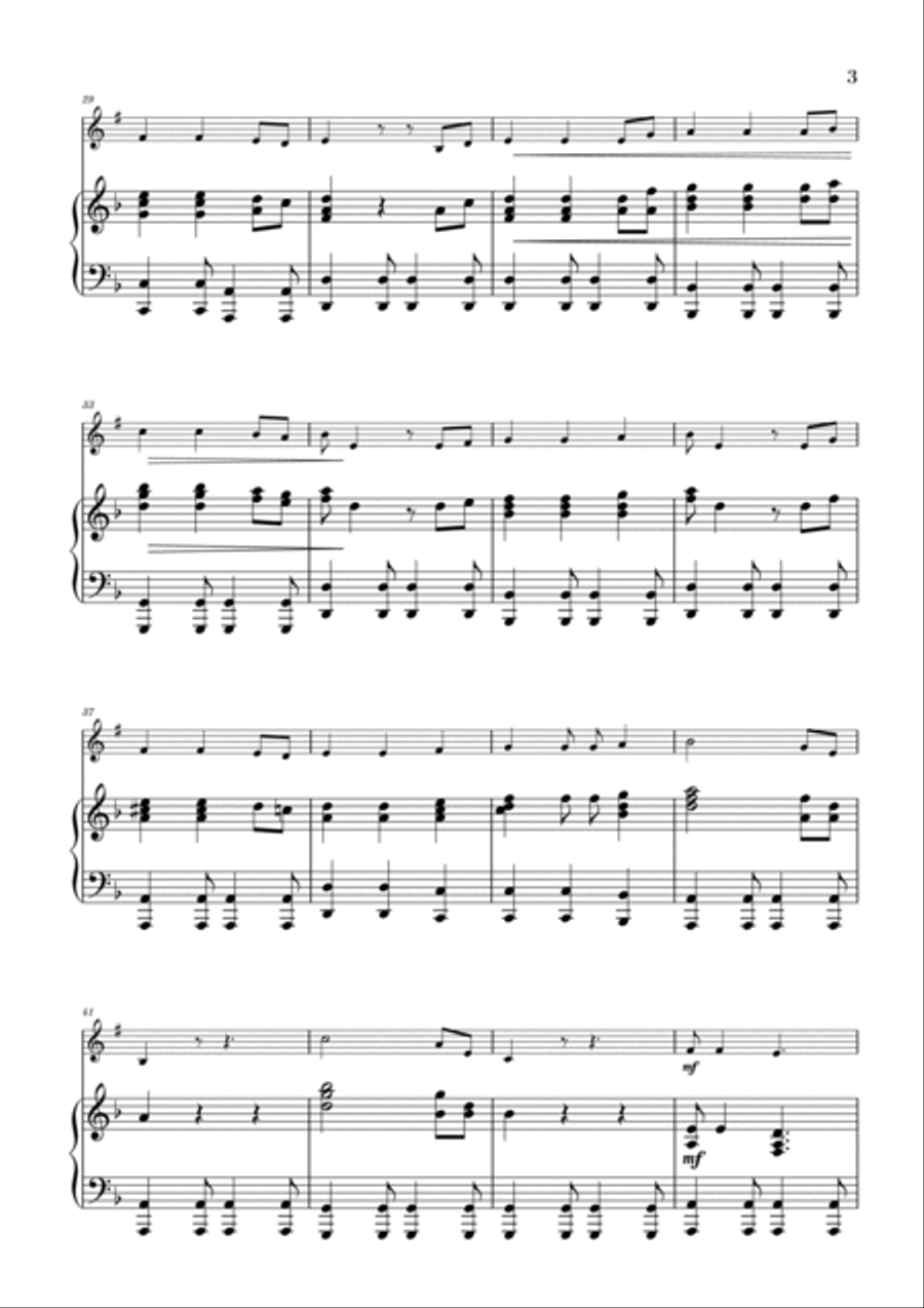 He's A Pirate Bass Clarinet scores gallery preview page 3