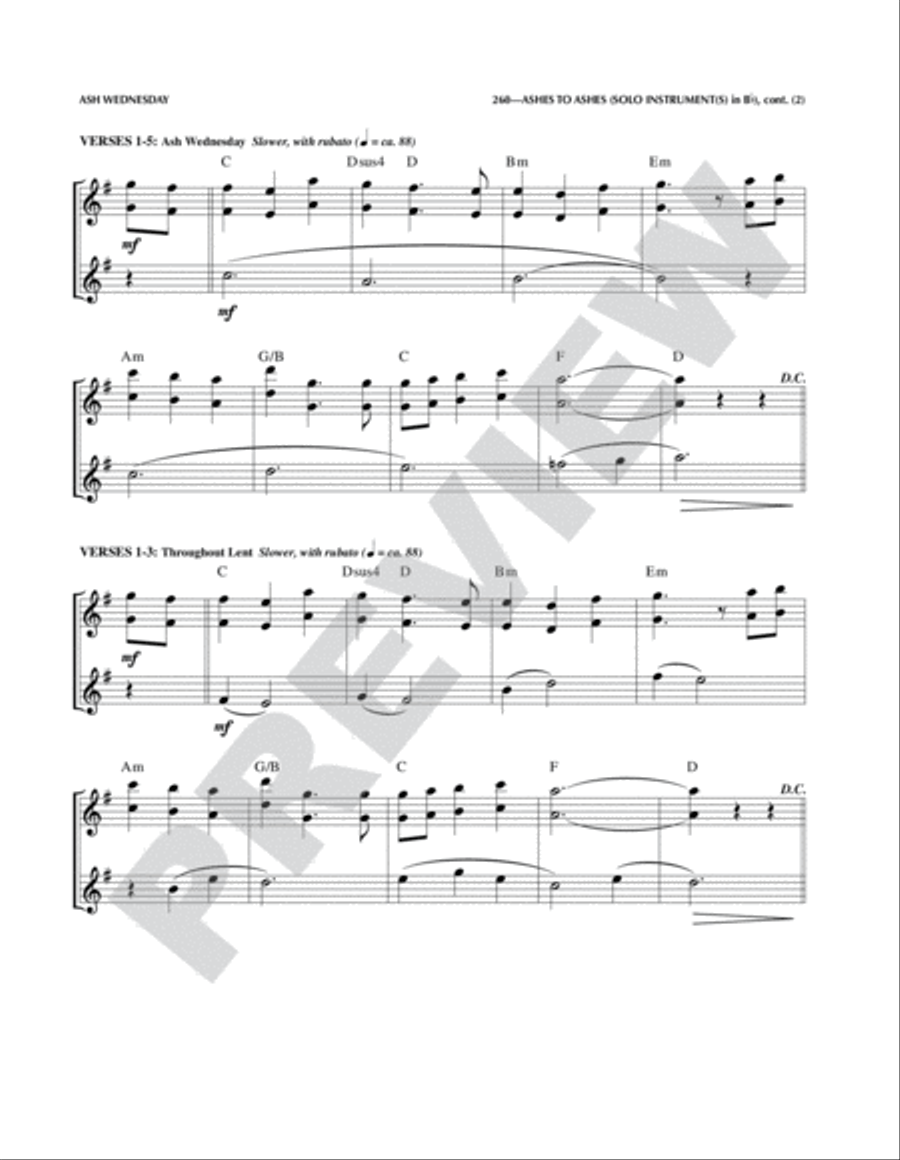 Glory & Praise Third Edition Praise scores gallery preview page 13
