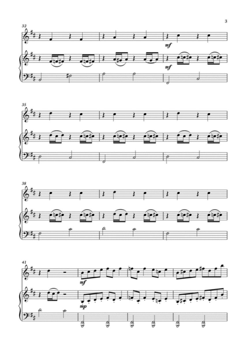 In The Hall of The Mountain King for violin with piano image number null