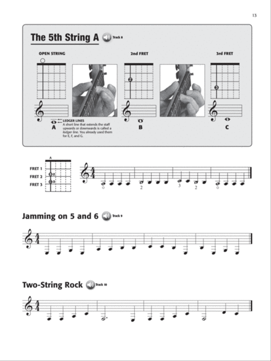 Alfred's Basic Guitar Rock Songs Method, Book 1 Easy Guitar scores gallery preview page 3