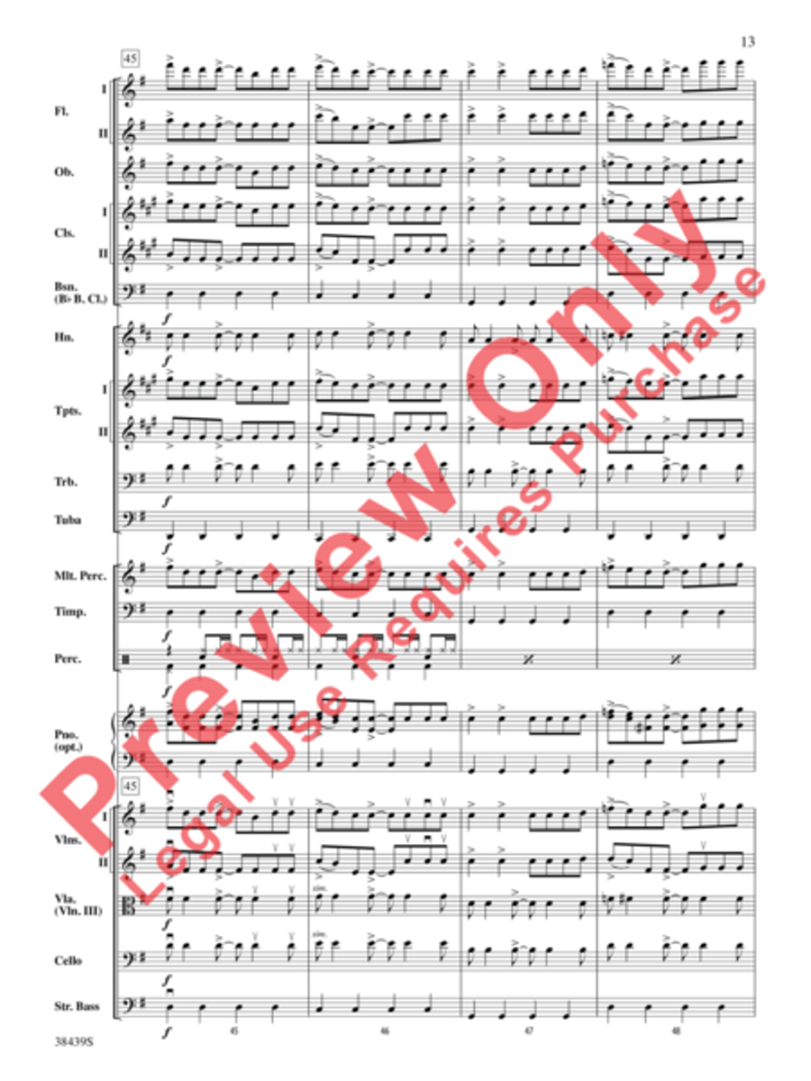 Born This Way Full Orchestra scores gallery preview page 14