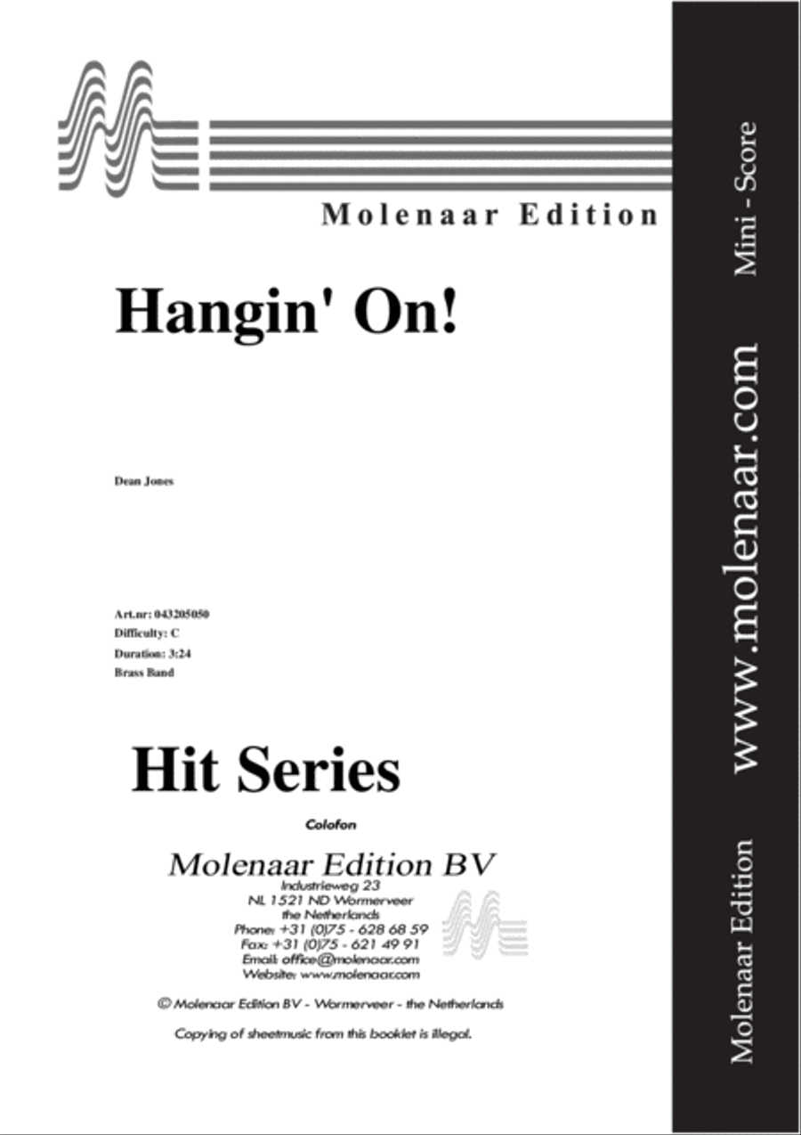 Hangin' On! Brass Band scores gallery preview page 2