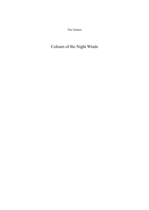 Book cover for Colours of the Night Winds