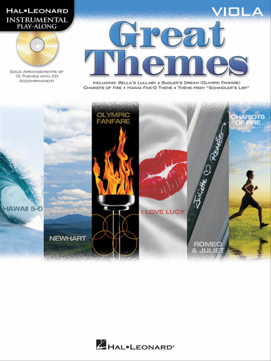 Great Themes Viola scores gallery preview page 1