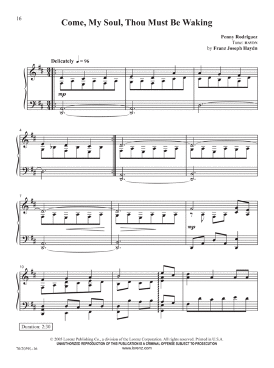 The Church Pianist's Library, Vol. 21 Piano Solo scores gallery preview page 10