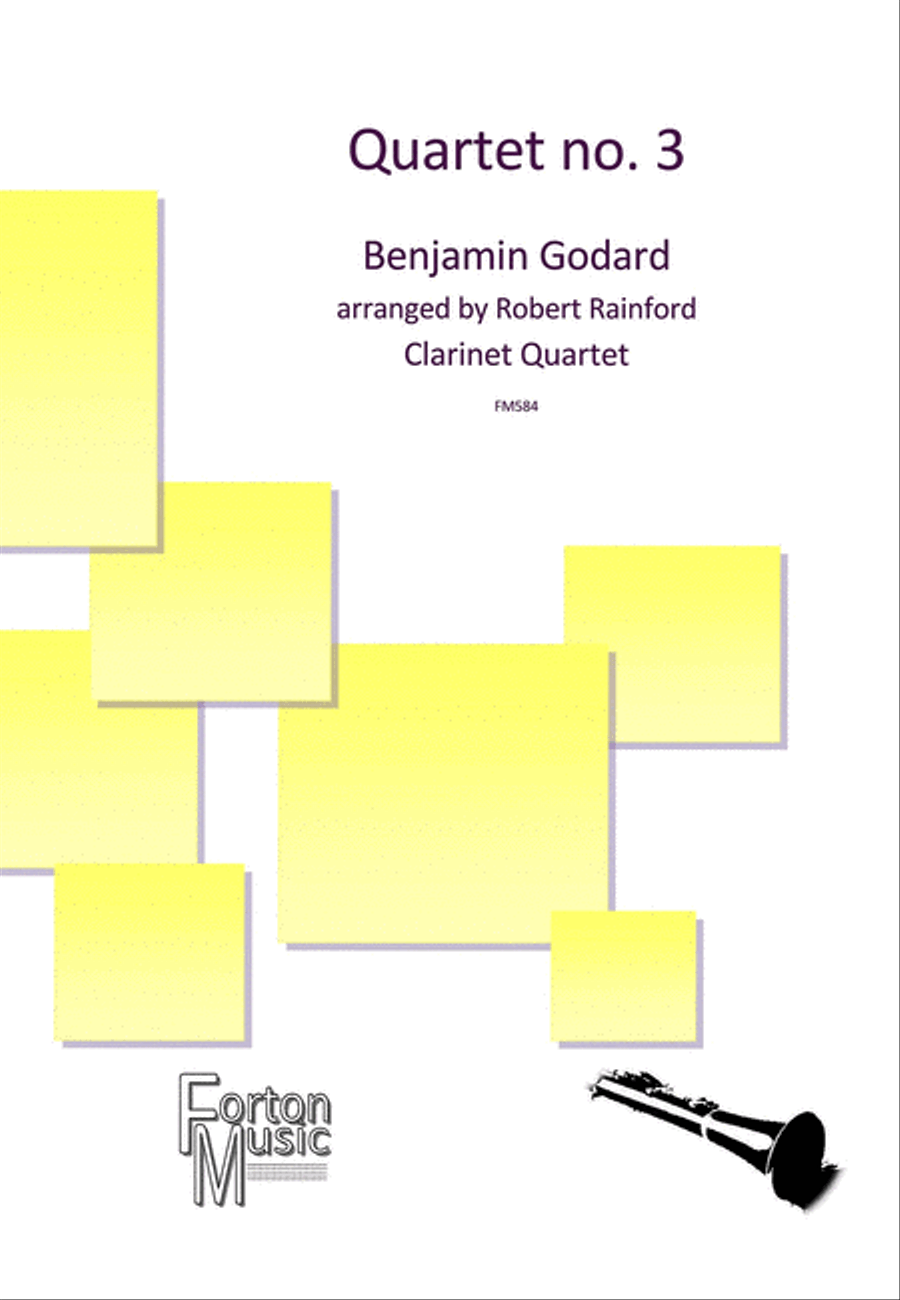 Quartet No. 3 Bass Clarinet scores gallery preview page 1
