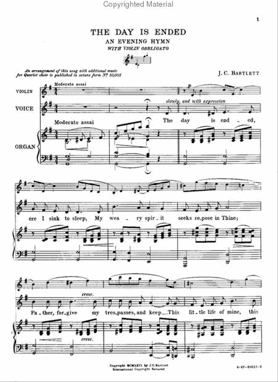 Choice Sacred Songs Chamber Music scores gallery preview page 2