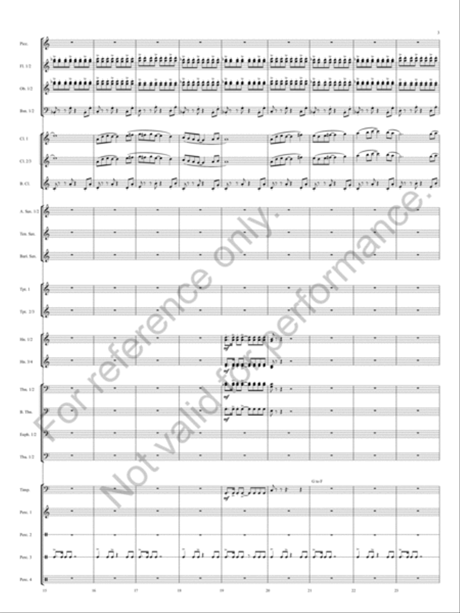 Reflections Reflections Concert Band scores gallery preview page 6