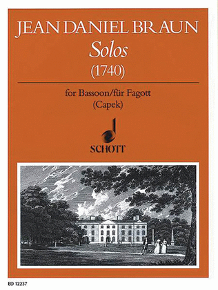 Book cover for Solos for Bassoon (1740)