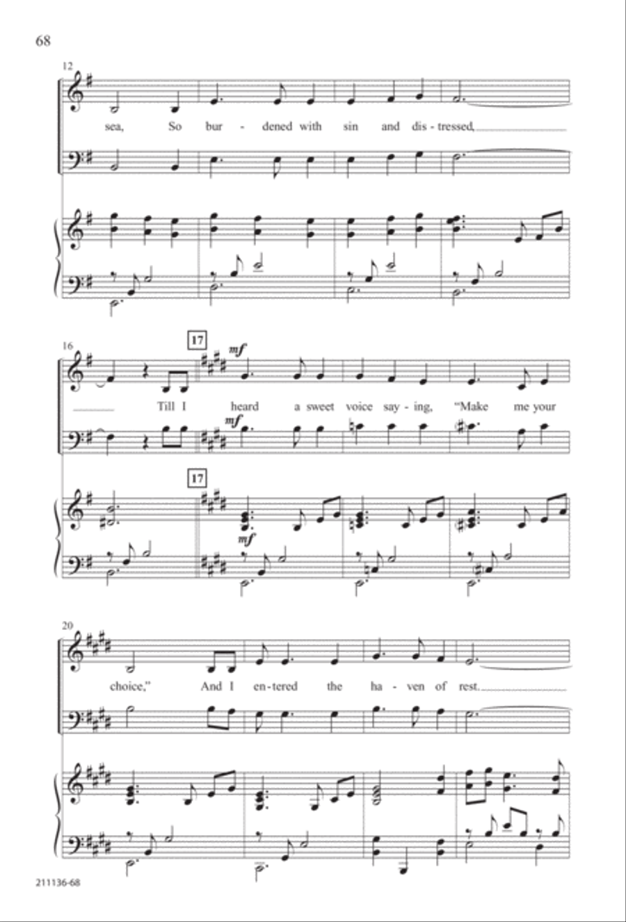 Marching to Zion Marching to Zion 4-Part scores gallery preview page 74