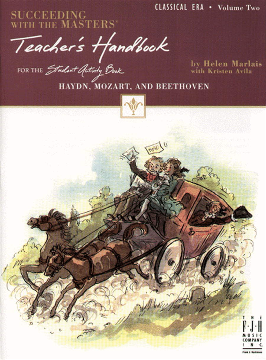 Succeeding with the Masters, Teacher's Handbook, Classical Era, Volume Two Piano Method scores gallery preview page 2