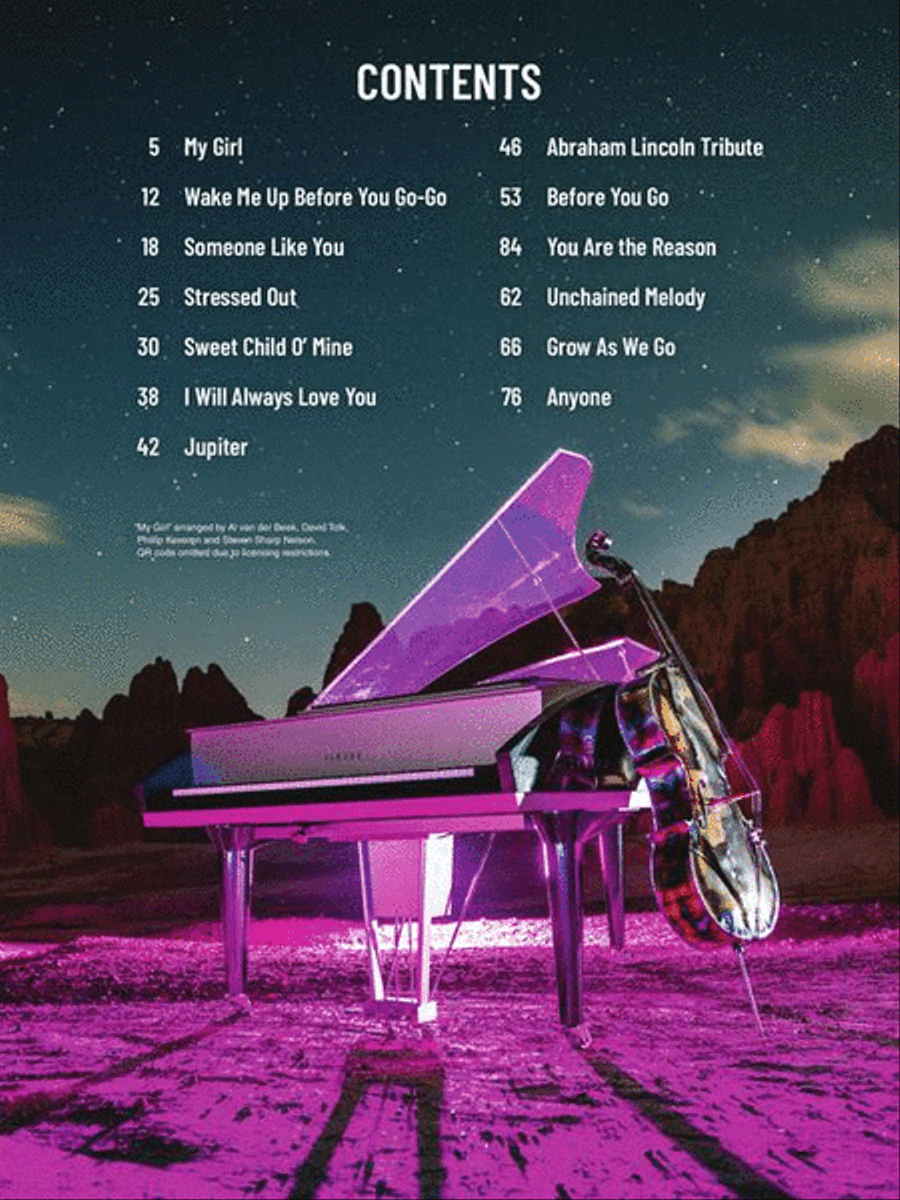 The Piano Guys – Chill Cello scores gallery preview page 3