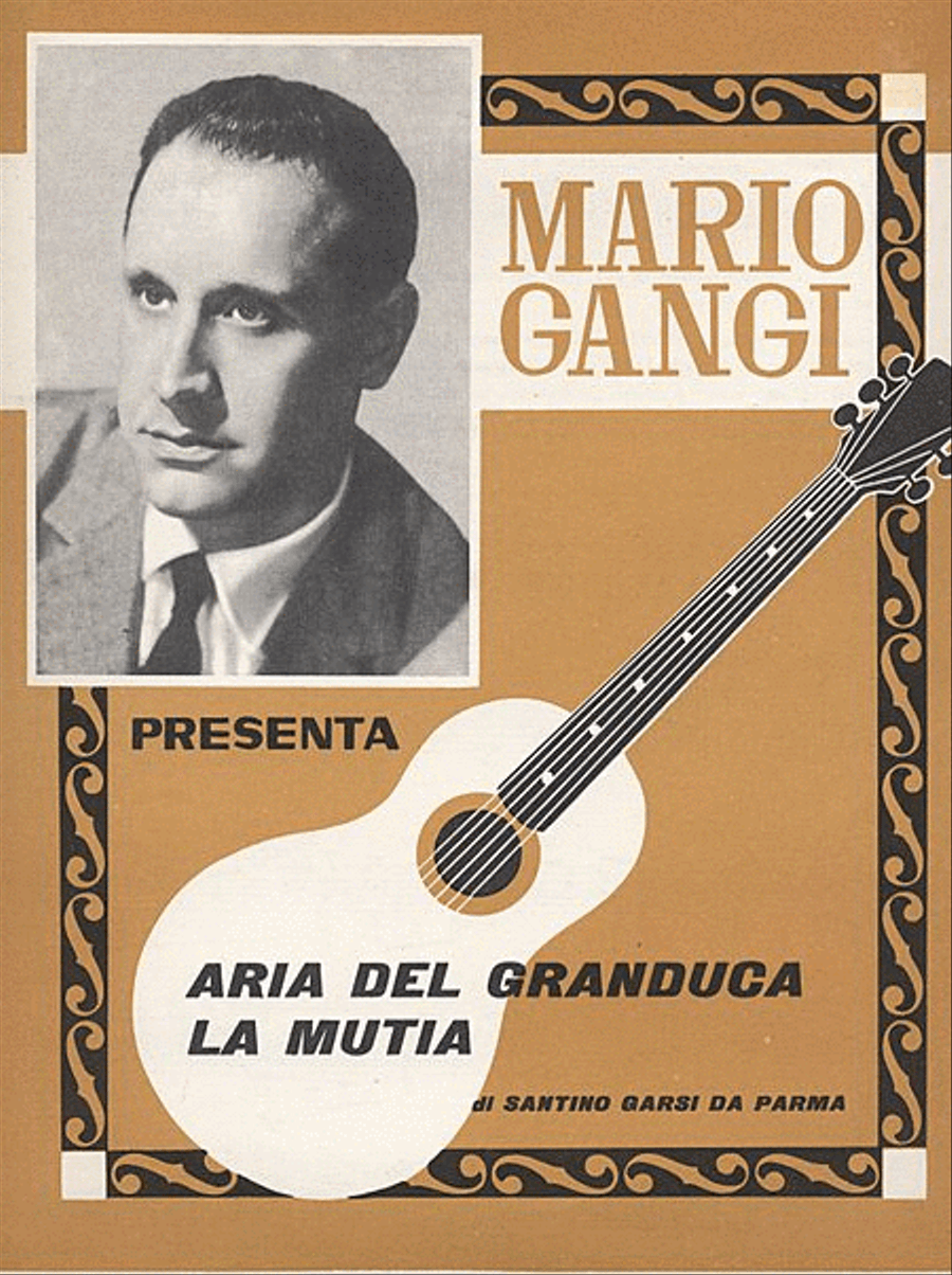 Aria Del Granduca / La Mutia Guitar scores gallery preview page 1