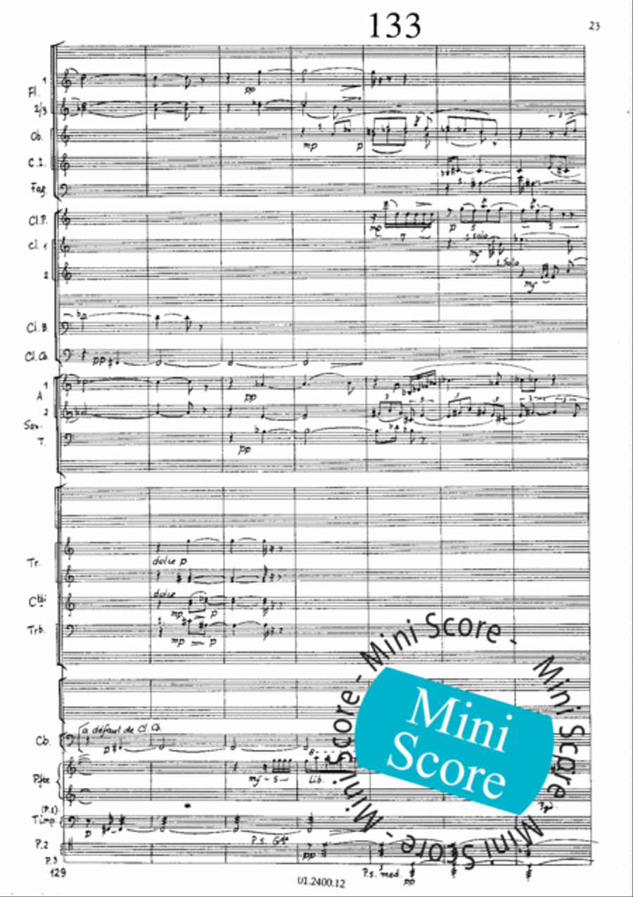Aratoro I Aratoro I Concert Band scores gallery preview page 27