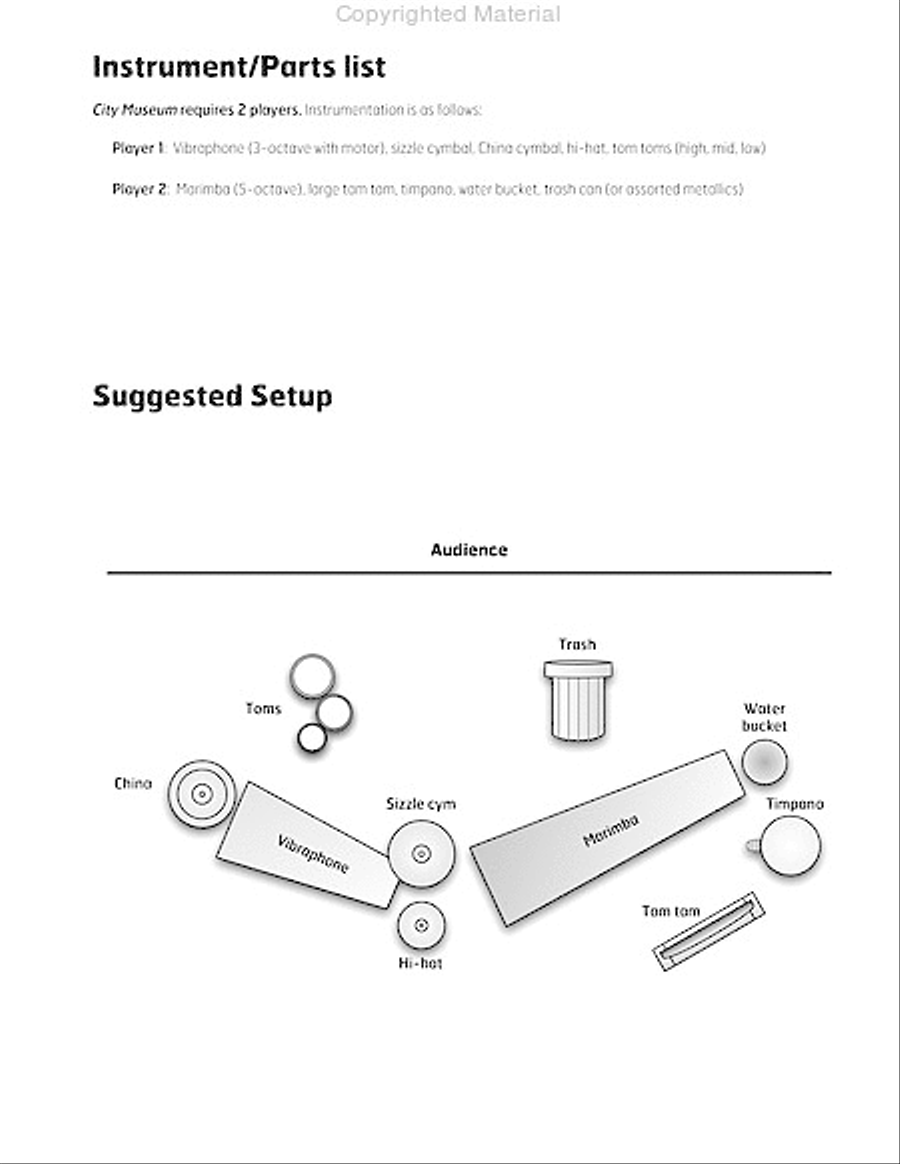 City Museum Drums scores gallery preview page 4