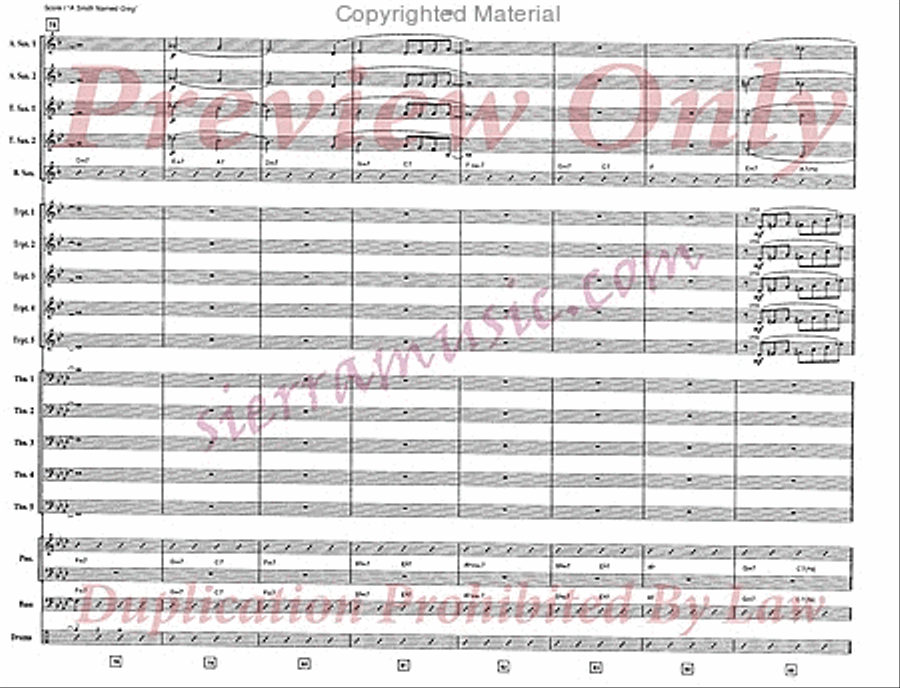 A Smith Named Greg Jazz Ensemble scores gallery preview page 11
