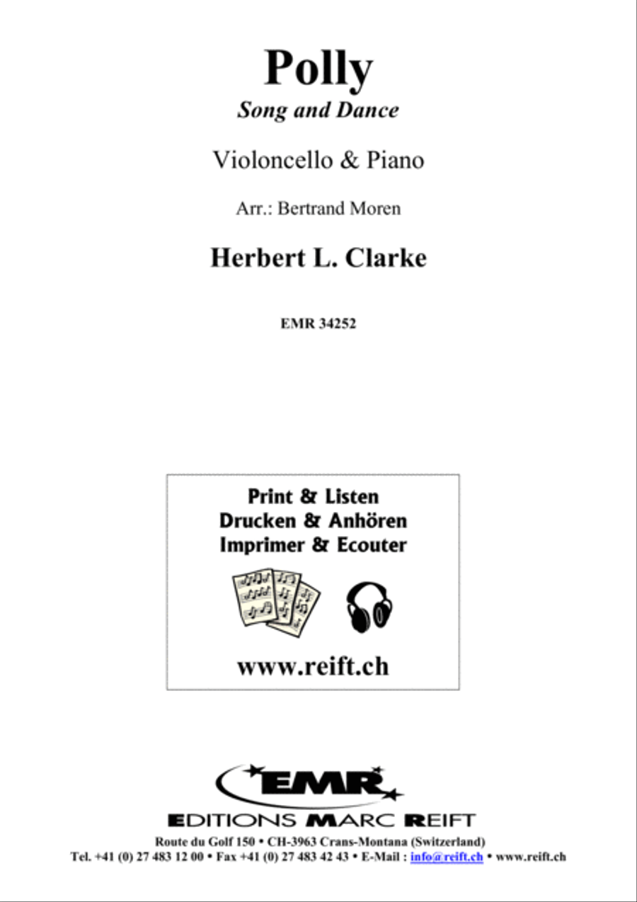 Polly Piano Accompaniment scores gallery preview page 1
