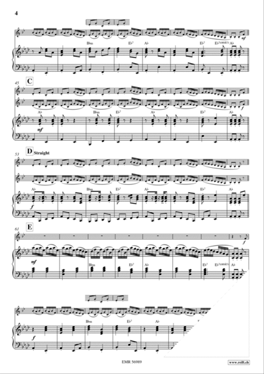 Western Medley Euphonium scores gallery preview page 5