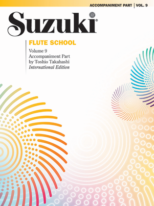 Book cover for Suzuki Flute School, Volume 9