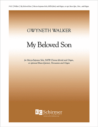 Book cover for My Beloved Son (Choral Score)